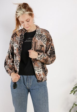 VINTAGE FESTIVAL BOMBER JACKET Z108