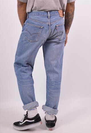 VINTAGE LEVI'S 501 STRAIGHT JEANS BLUE
