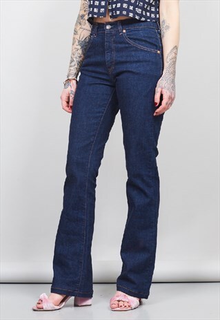 VINTAGE 90'S LEVI'S DARK WASH FLARED JEANS