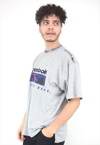 VINTAGE 90'S REEBOK GREY T-SHIRT