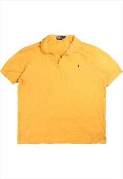 Vintage 90's Polo Ralph Lauren Polo Shirt Plain Short