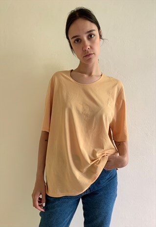 90S BASIC BEIGE / CAMEL BLOUSE