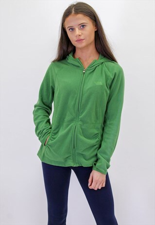VINTAGE THE NORTH FACE FLEECE JACKET IN GREEN