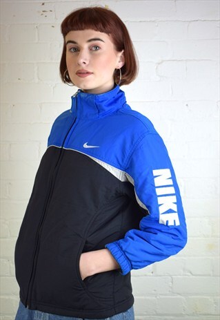 VINTAGE 90'S NIKE REVERSIBLE TRACK JACKET
