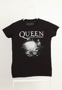 Vintage Queen & Adam Lambert Rhapsody Tour Graphic T-shirt