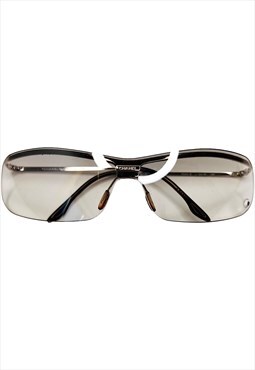 Chanel Sunglasses Clear Rimless Shield 4093B Vintage
