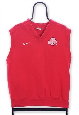 Nike Vintage Red Ohio State NCAA Sweater Vest