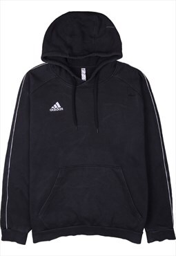 Vintage 90's Adidas Hoodie Pullover Hooded Black XXLarge