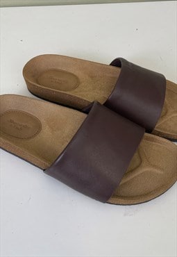 Abercrombie and Fitch Reno Sandals Brown UK 10 