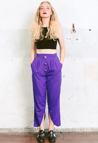 VINTAGE 80S FESTIVAL TROUSERS