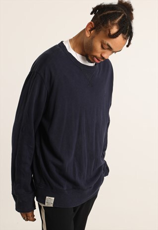 VINTAGE RALPH LAUREN EMBROIDERED LOGO SWEATSHIRT
