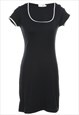 Vintage Black Dress - L