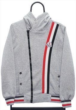 Vintage Moncler Grey Full Zip Hoodie Womens