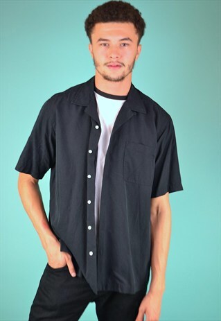 VINTAGE 90'S RALPH LAUREN SILK SHIRT