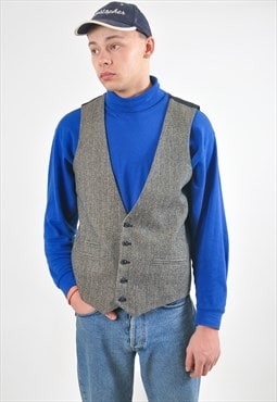 Vintage tweed vest