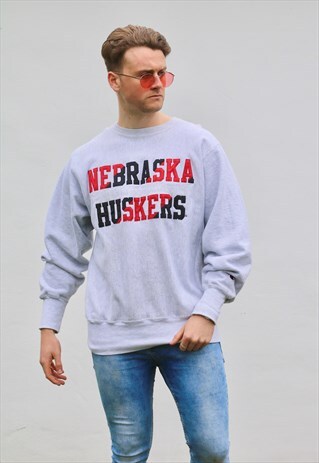 CHAMPION USA NEBRASKA HUSKERS SWEATSHIRT
