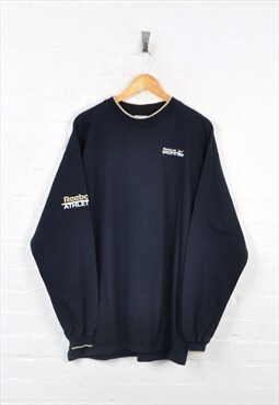 Vintage Reebok Sweater Navy XXL