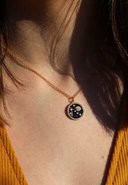 Celestial Medal Necklace