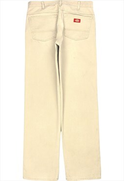 Vintage 90's Dickies Jeans Denim Slim Jeans Beige
