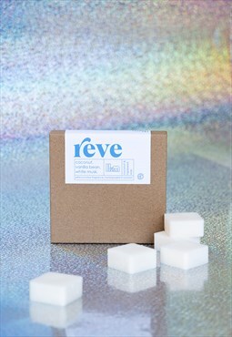 Reve Scented Wax Melts - Coconut, Vanilla Bean, White Musk