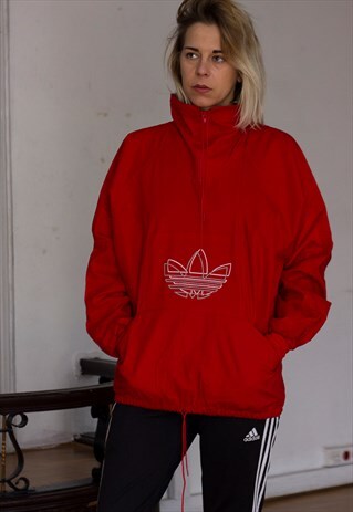 VINTAGE 80' ORIGINAL NEW ADIDAS ANORAK JACKET WITH TAGS
