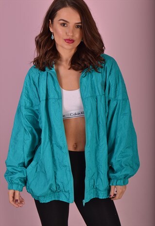 BLUE LIGHTWEIGHT PATTERN JACKET GFJ436