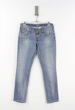 Levi's Skinny Fit Low Waist Jeans in Dark Denim - 46