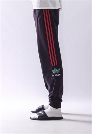 VINTAGE MENS ADIDAS LOGO TRACK SUIT TROUSERS JOGGER PANTS