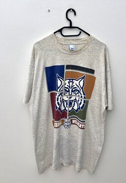 Vintage Salem Arizona wildcats grey T-shirt XL