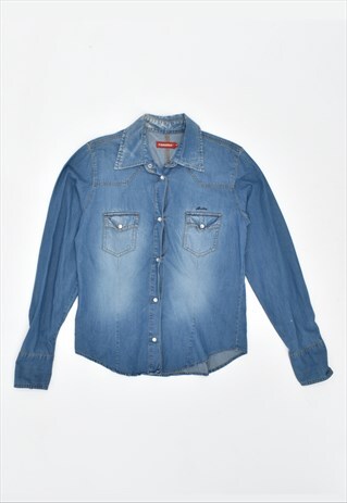 VINTAGE 90'S CARRERA SHIRT BLUE