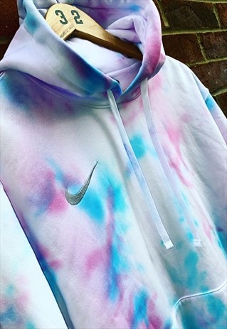 nike pastel tie dye hoodie