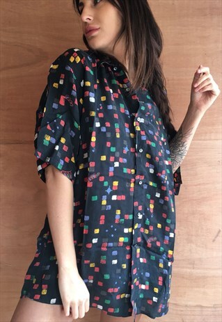 OVERSIZED RETRO 90S 80S VINTAGE UNISEX FESTIVAL SHIRT