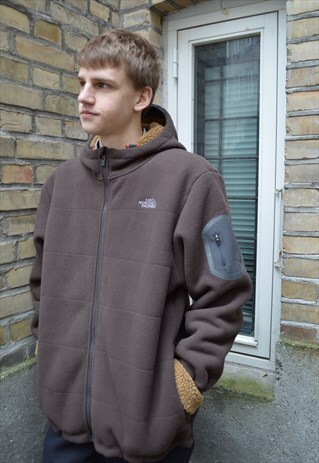 THE NORTH FACE VINTAGE TEDDY FLEECE JACKET