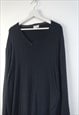 VINTAGE CALVIN KLEIN JUMPER RARE IN BLACK L