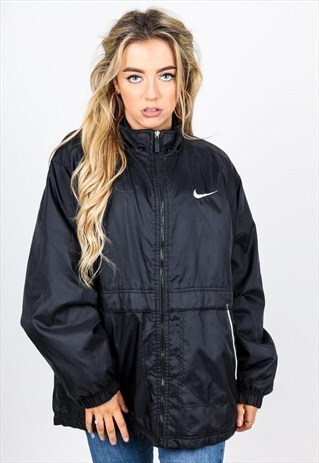 VINTAGE NIKE EMBROIDERED LOGO JACKET J89
