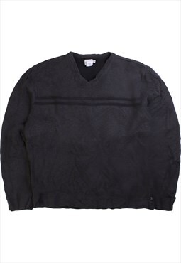 Vintage 90's Calvin Klein Jumper / Sweater V Neck Knitted