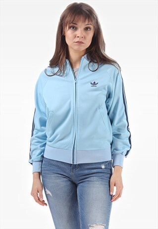 ADIDAS 70S VINTAGE TREFOIL BOMBER JACKET