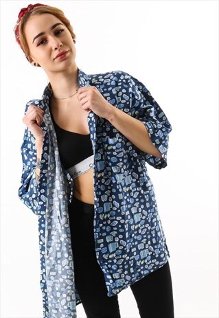 VINTAGE PATTERNED SHIRT PSAW329D