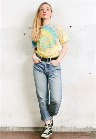 VINTAGE 90S TIE DYE FESTIVAL T-SHIRT