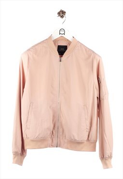 Vintage  Zara  Sweat Jacket Basic Look Beige