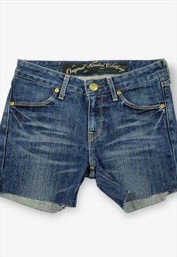Vintage Levi's Low Rise Denim Shorts Blue W28 BV18227