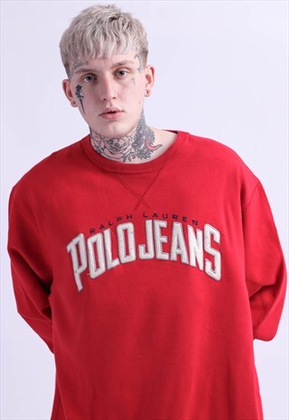 VINTAGE 90S POLO JEANS RALPH LAUREN SWEATSHIRT