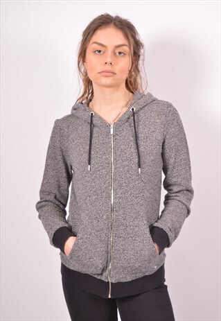 VINTAGE CHAMPION HOODIE SWEATER GREY