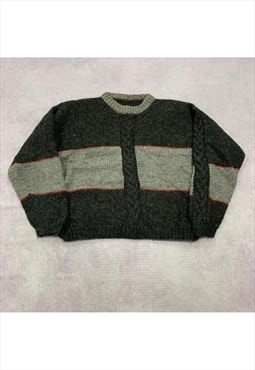 Vintage Knitted Jumper Men's XXL