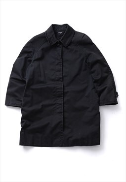 Vintage CHANEL Mac Coat Jacket Black