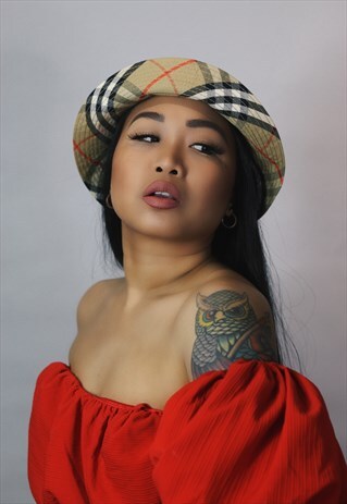 VINTAGE BURBERRY BUCKET HAT