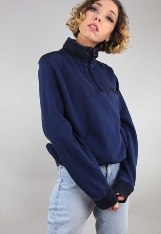 VINTAGE RETRO OVERSIZED PIERRE CARDIN 1/4 ZIP SWEATSHIRT