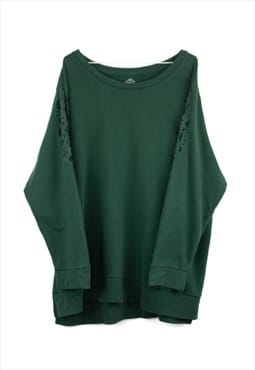 Vintage Festival Sweatshirt in Green XXL