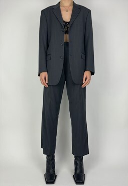 YSL Suit Vintage Co Ord Yves Saint Laurent Blazer 90s 