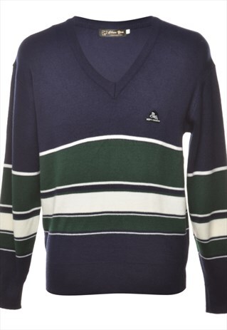 VINTAGE PATTERNED JUMPER - L